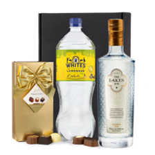 Buy & Send The Lakes Gin 70cl with Lemonade Mixer Gift Box